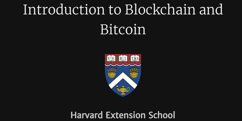 harvard bitcoin